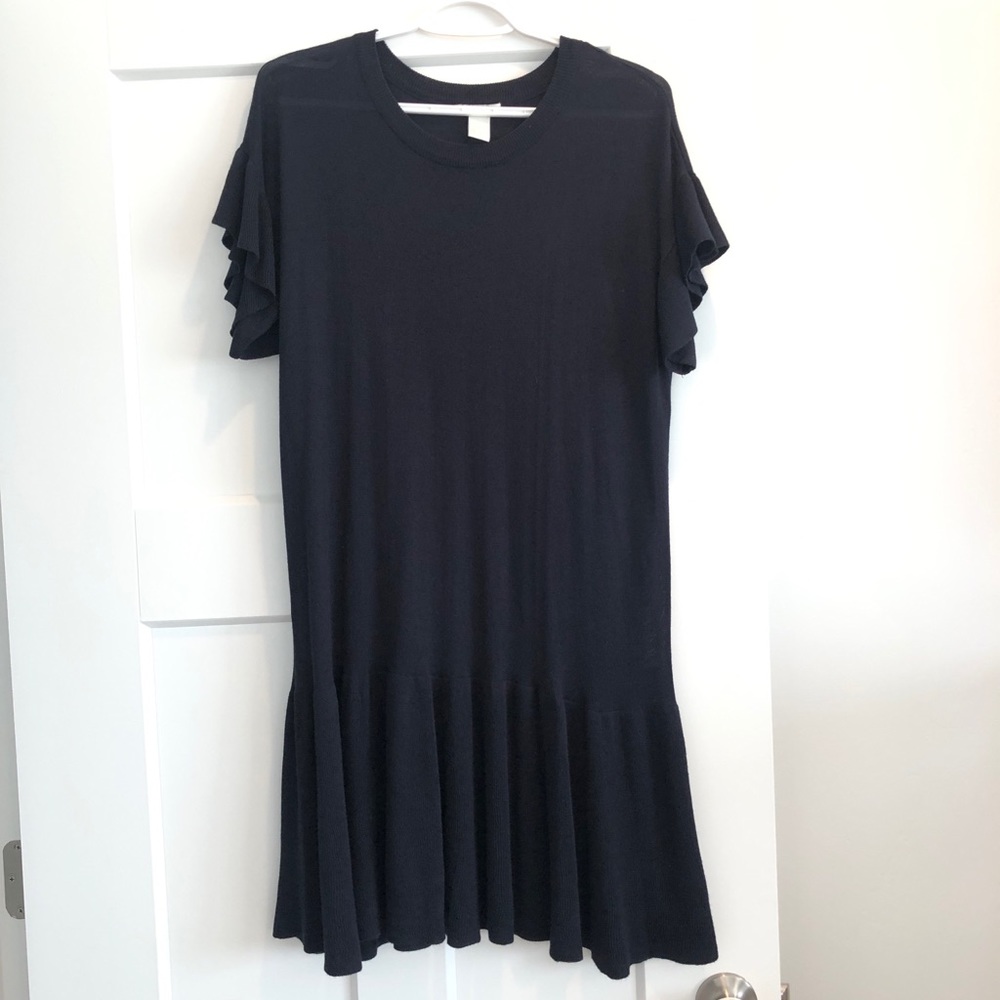 H&M ruffle dress